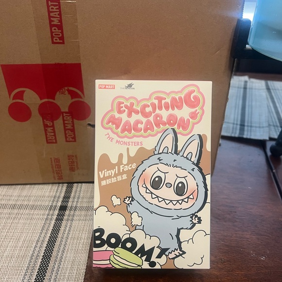 NIB Pop Mart Labubu Soymilk Exciting Macaroons - Picture 2 of 5